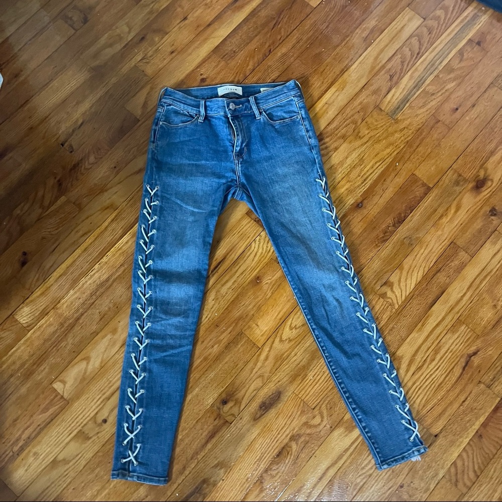 Pacsun lace up jeans